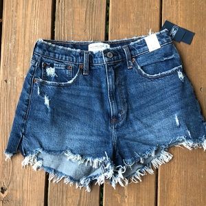 A and F cut off shorts BRAND NEW with tags!!